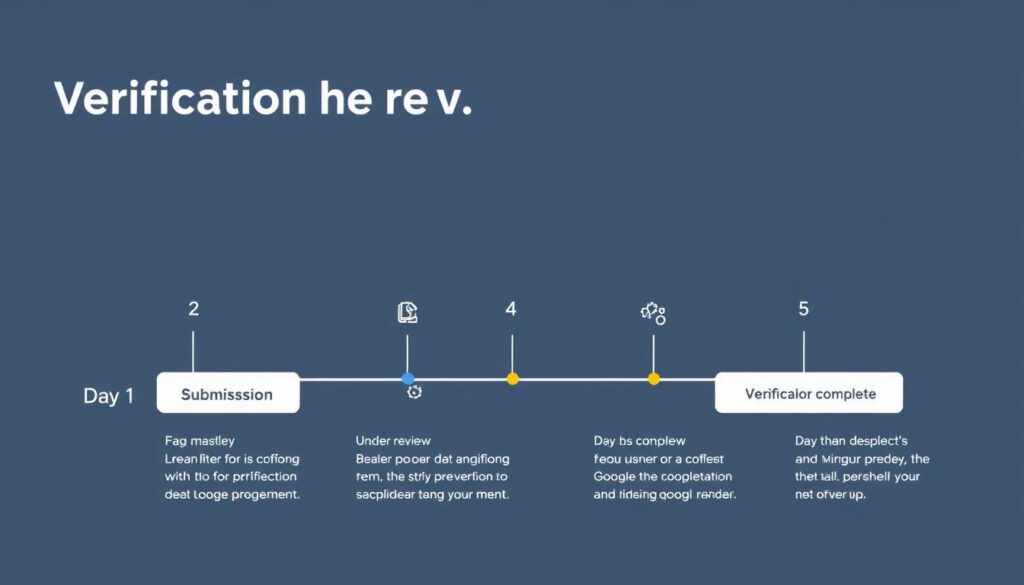 Google Business Profile verification review process timeline
